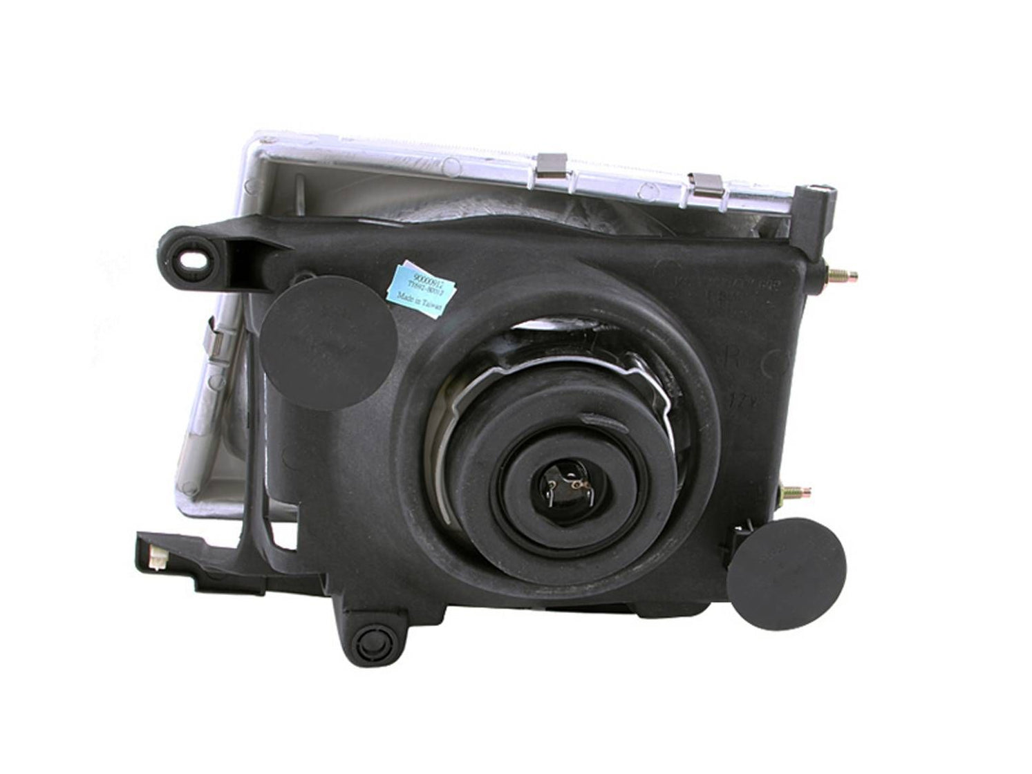 Black Housing Halogen Headlights Compatible with Toyota Tacoma 1997