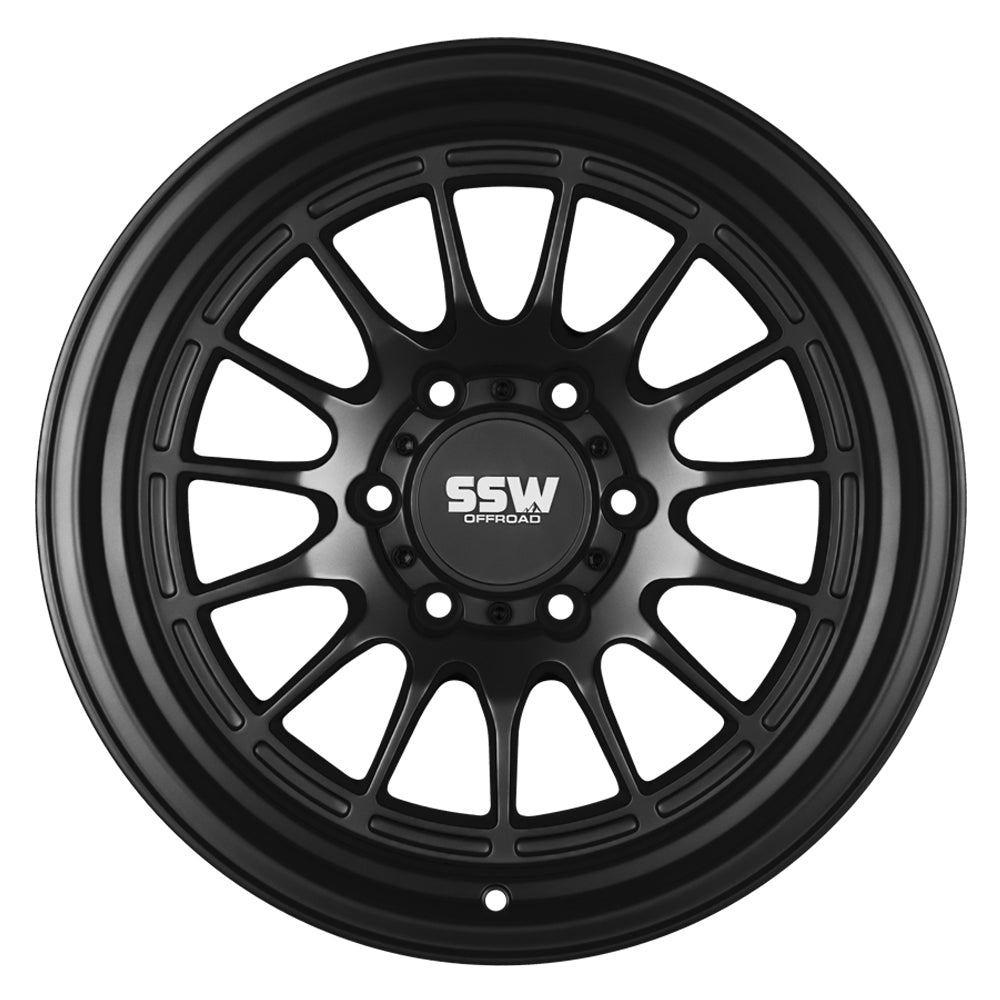 SSW Off-Road Wheels DAKAR / MATTE BLACK — Overland Depot