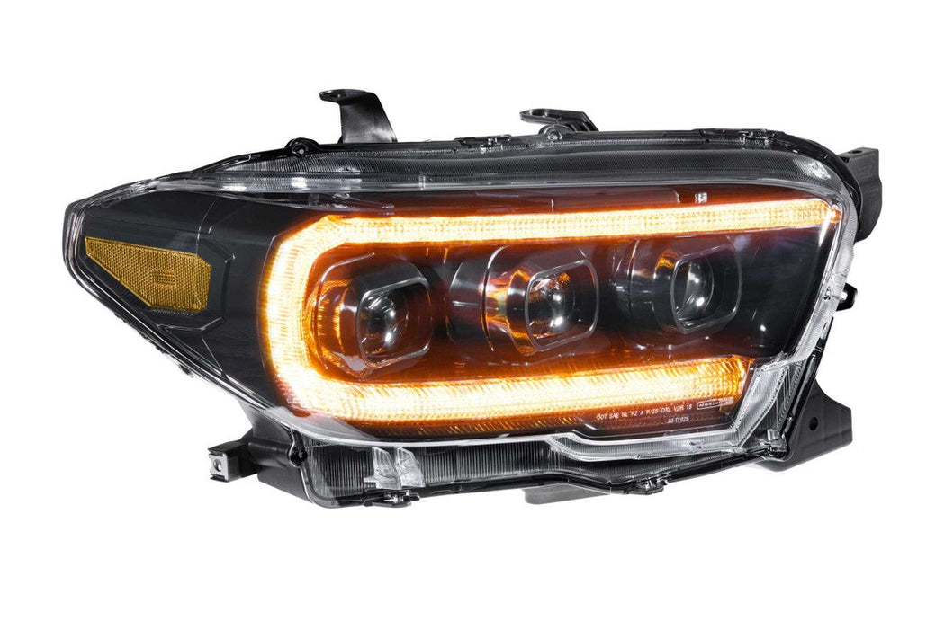 Morimoto XB LED Amber DRL Headlights For Tacoma (2016-2023)