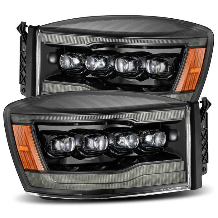 Alpha Rex NOVA-Series LED Projector Headlights For Ram (2006-2008)
