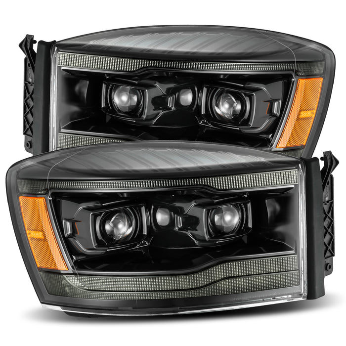 Alpha Rex LUXX-Series LED Projector Headlights For Ram (2006-2008)