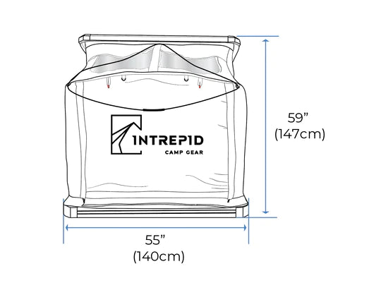 intrepid geo 2.5 rooftop tent Intrepid Geo 2.5 Rooftop Tent — Overland Depot