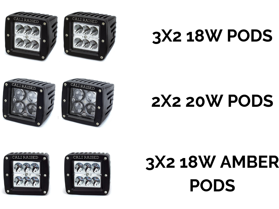 Cali Raised LED Fog Light Kit For Tacoma (2016-2023) Overland Depot Cali Raised LED Fog Light Kit For Tacoma (2016-2023) Overland Depot