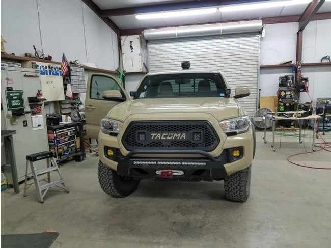 C4 Fabrication LO PRO Front Winch Bumper For Tacoma (2016-2023)
