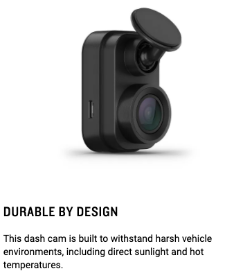 Garmin Dash Cam™ Mini 2 — Overland Depot