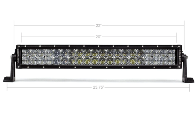 Cali Raised 22" Bumper Hidden LED Light Bar Brackets Kit For Ram 2500/3500 (2010-2018)
