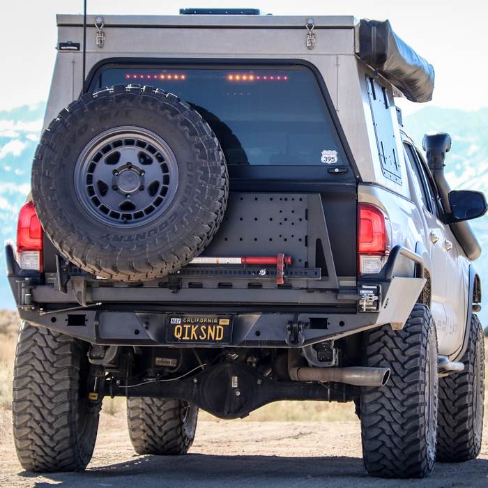 C4 Fabrication Overland Series High Clearance Rear Bumper For Tacoma (2016-2023)