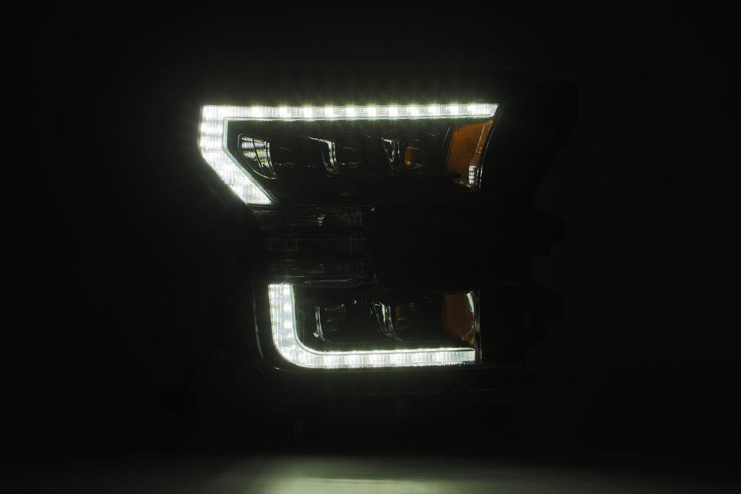 Alpharex NOVA-Series LED Projector Headlights Black For Raptor (2017-2020)