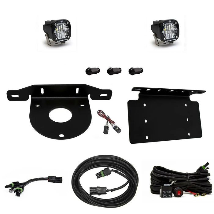 Baja Designs S1 Dual Reverse Light Kit with License Plate Mount For Bronco (2021-2022)