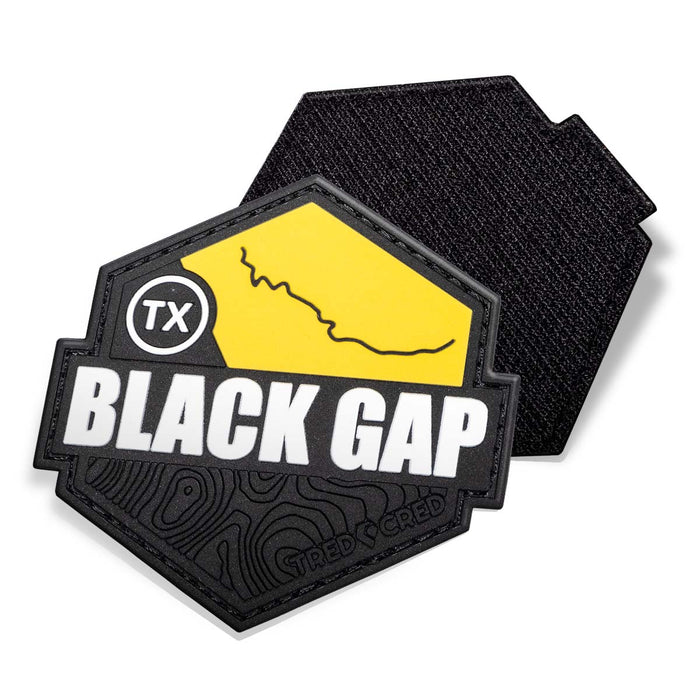 Tred Cred Black Gap Patch