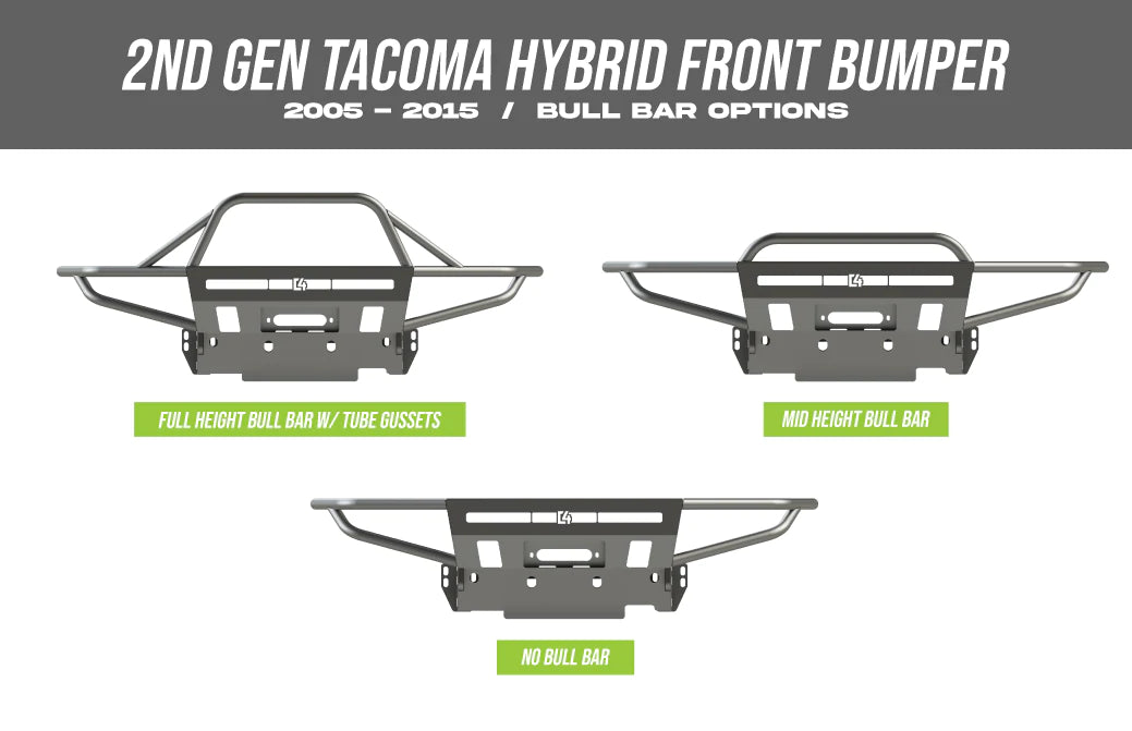 C4 Hybrid Front Bumper For Tacoma (2005-2011)