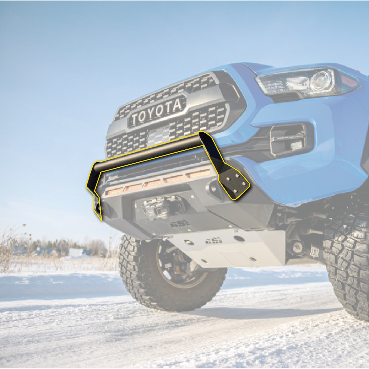 CBI Covert Bolt-On Grill Guard For Tacoma (2016-2023) — Overland Depot