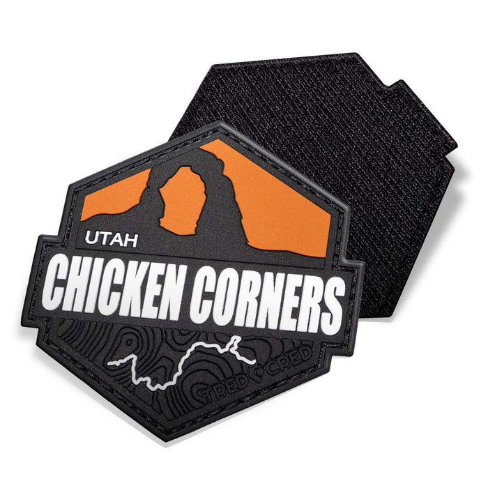 Tred Cred Chicken Corners Patch