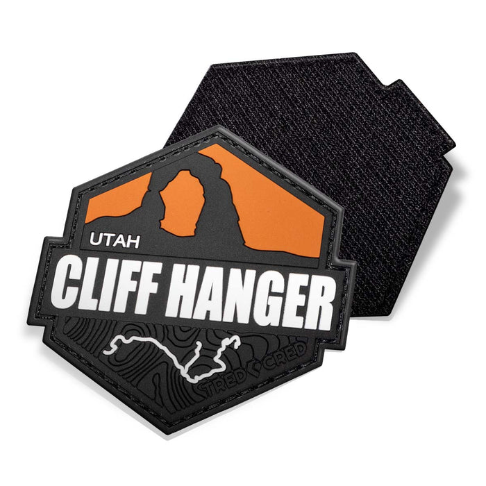 Tred Cred Cliff Hanger Patch