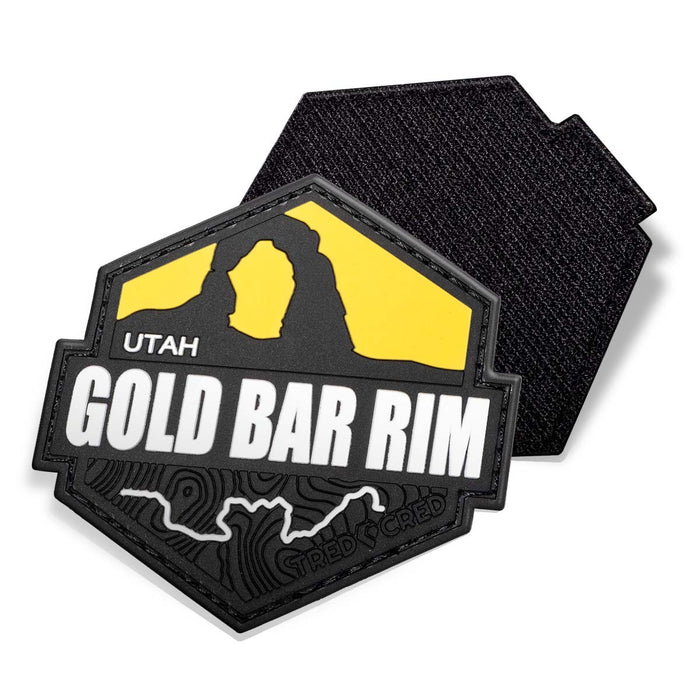 Tred Cred Gold Bar Rim Patch