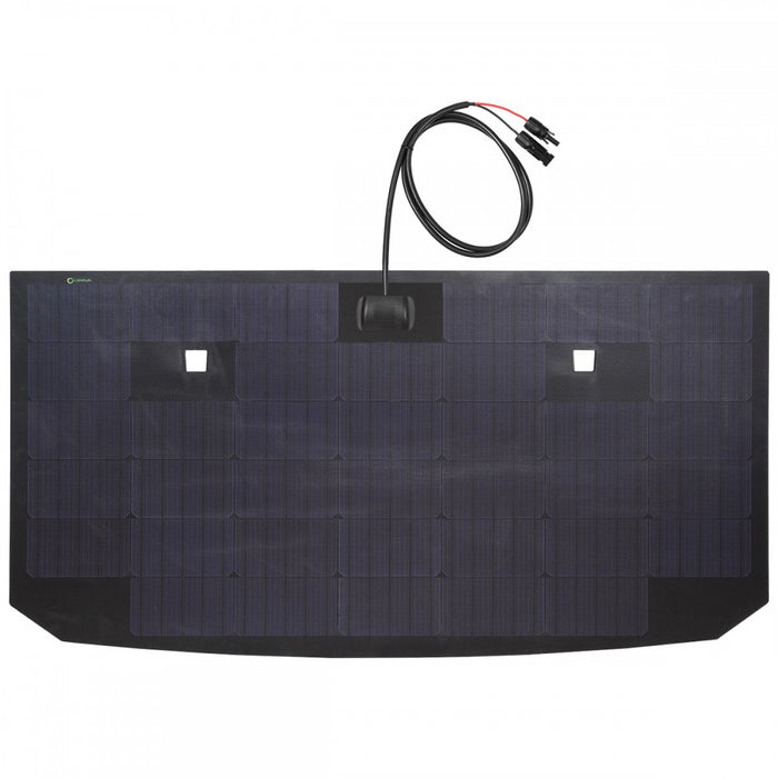 Lensun 120W 12V Hood Solar Panel for Battery Charge For FJ Cruiser