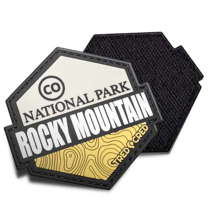 Tred Cred Rocky Mountain National Park Patch