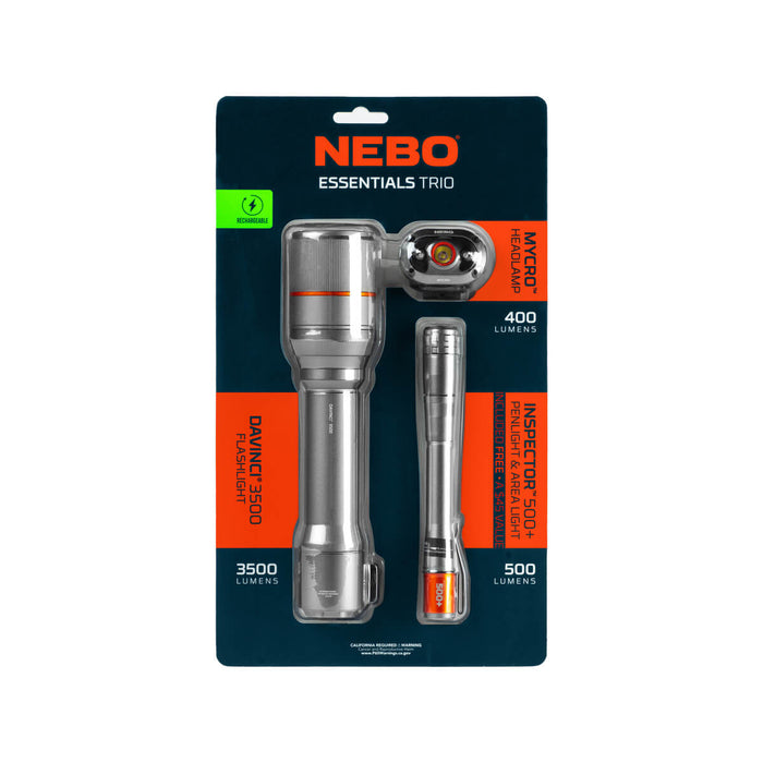 Nebo 3-Piece Essentials Kit — Overland Depot Nebo 3-Piece Essentials Kit — Overland Depot