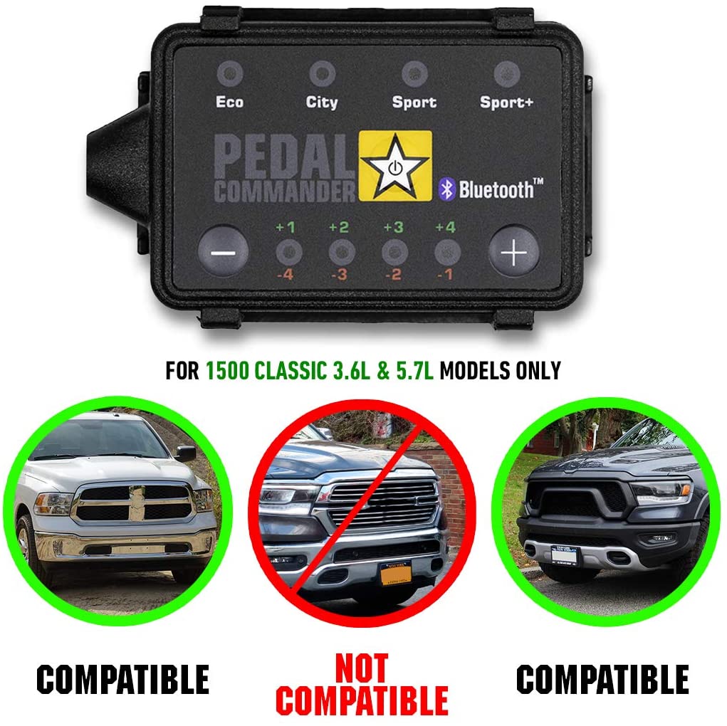 ram pedal Pedal Commander Throttle Response Controller For Ram 1500 (2019-2022)