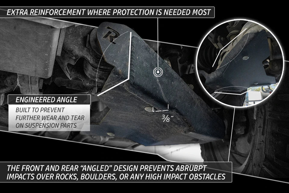Rago Fabrication Lower Control Arm Skid For 4Runner (2003-2009)