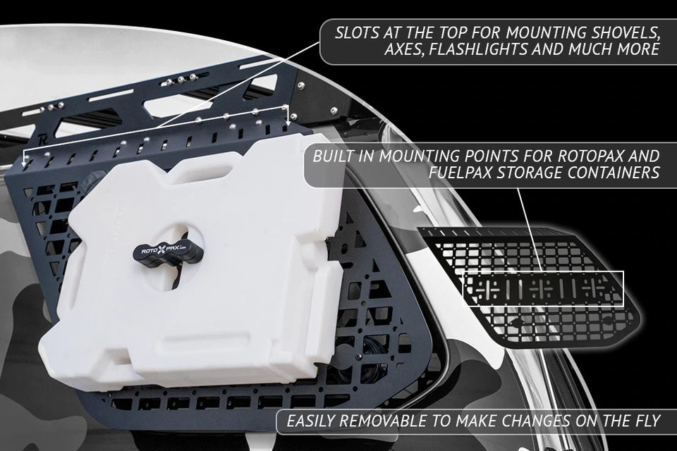 Rago Fabrication E-MSP Exterior Modular Storage Panel For 4Runner (2010-2023)