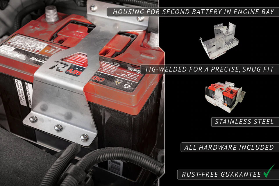 Rago Fabrication Secondary Battery Box For 4Runner (2010-2022)