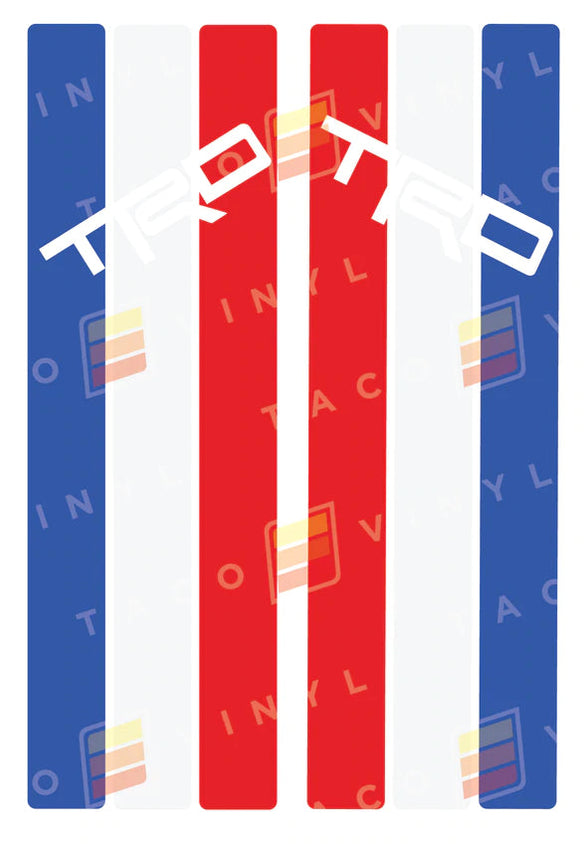 Taco Vinyl Rear Window Stripes For 4Runner — Overland Depot
