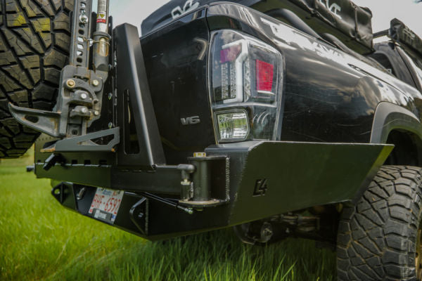C4 Fabrication Overland Series High Clearance Rear Bumper For Tacoma (2016-2023)
