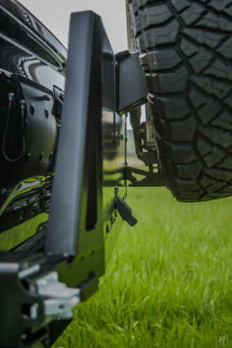 C4 Fabrication Overland Series High Clearance Rear Bumper For Tacoma (2016-2023)