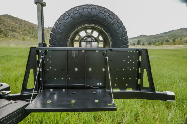 C4 Fabrication Overland Series High Clearance Rear Bumper For Tacoma (2016-2023)