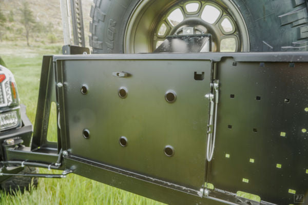 C4 Fabrication Overland Series High Clearance Rear Bumper For Tacoma (2016-2023)