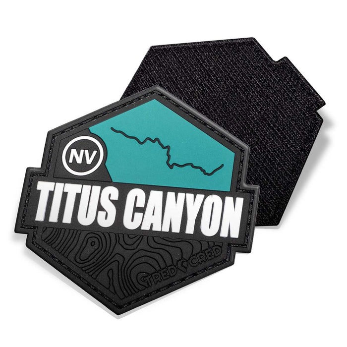 Tred Cred Titus Canyon Patch